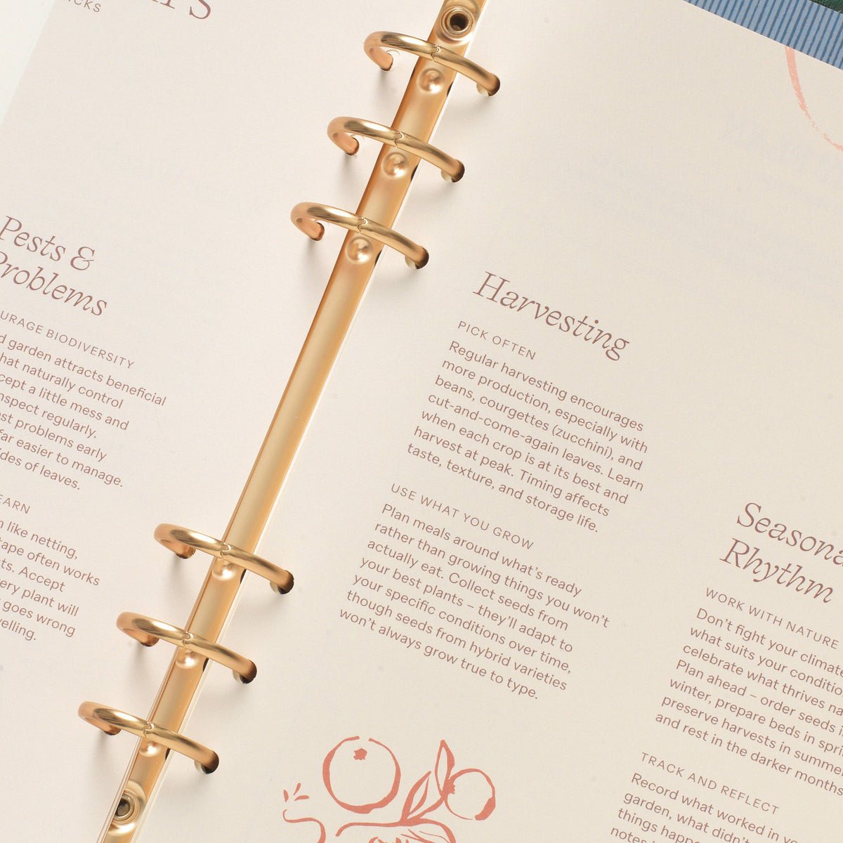 Garden Binder-Folio - Garden Trellis