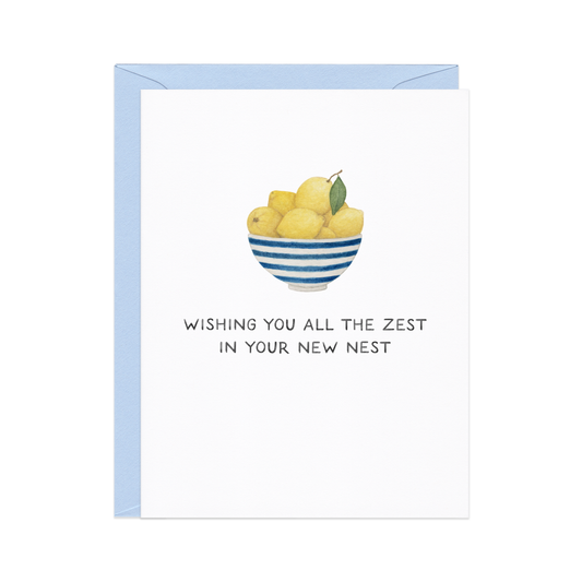 All The Zest — Housewarming Card