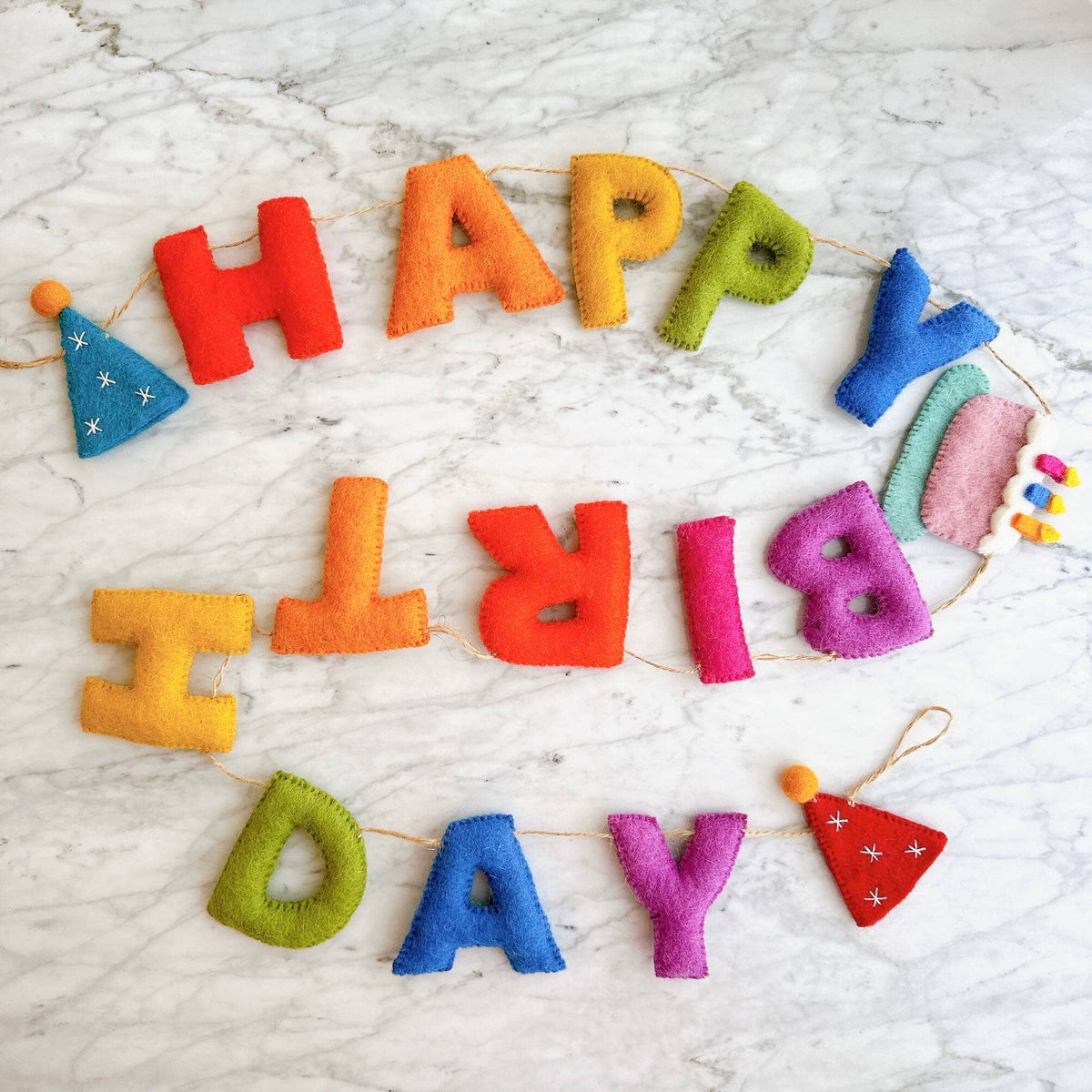 Happy Birthday Party Garland