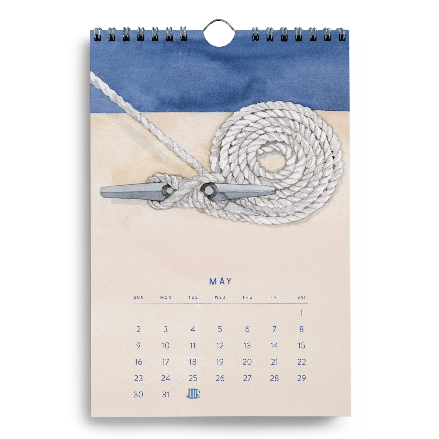 A Year By the Sea Little Wall Calendar