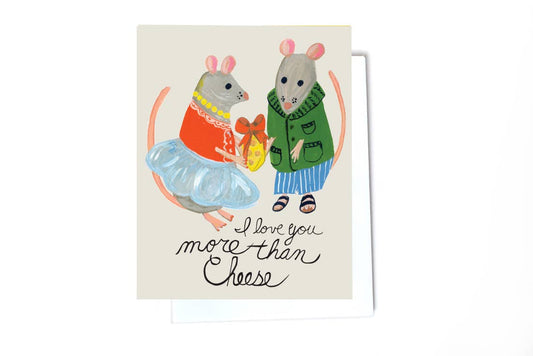 Cheesy Love Note Card