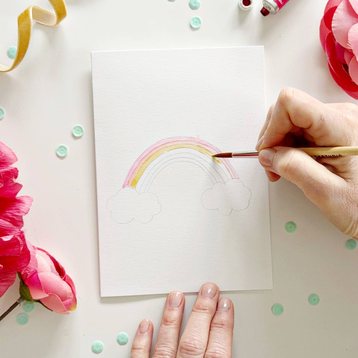 Fairytale Paintable Notecards