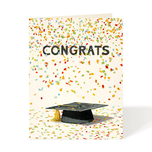 Confetti Graduation - Graduation Card