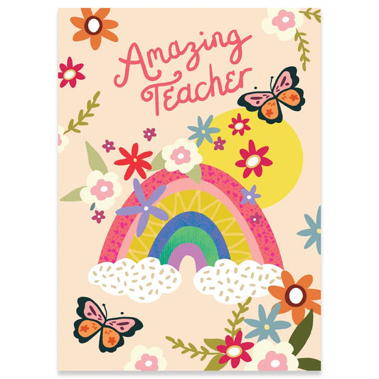 Amazing Teacher Greeting Card