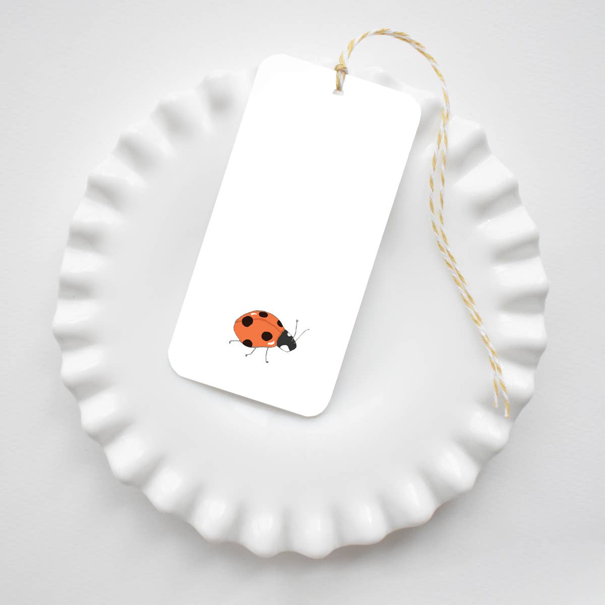 Ladybug Gift Tag