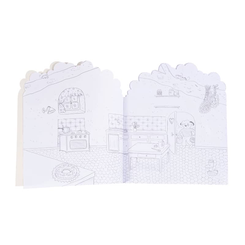 The Big Family Coloring Book & Stickers