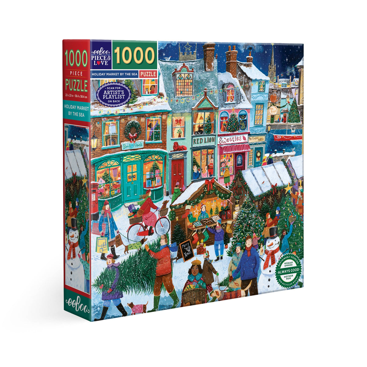 Holiday Market by the Sea 1000 Piece Puzzle