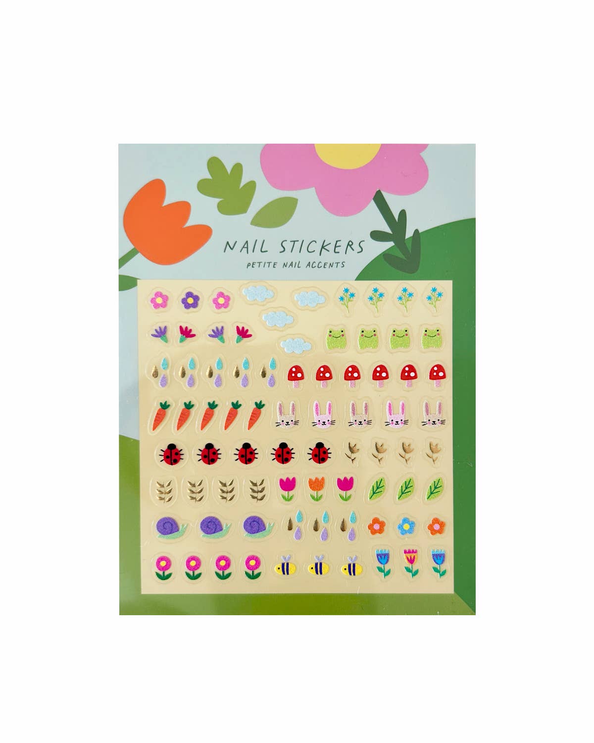 Garden Charms Nail Stickers