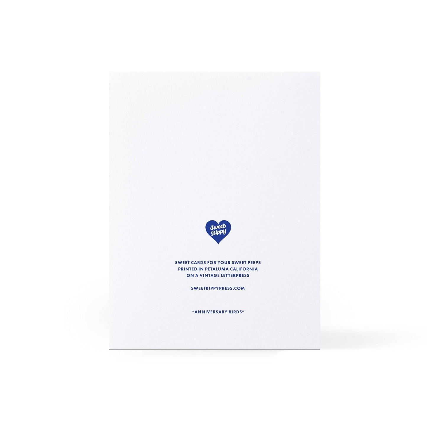 Anniversary Birds Greeting Card