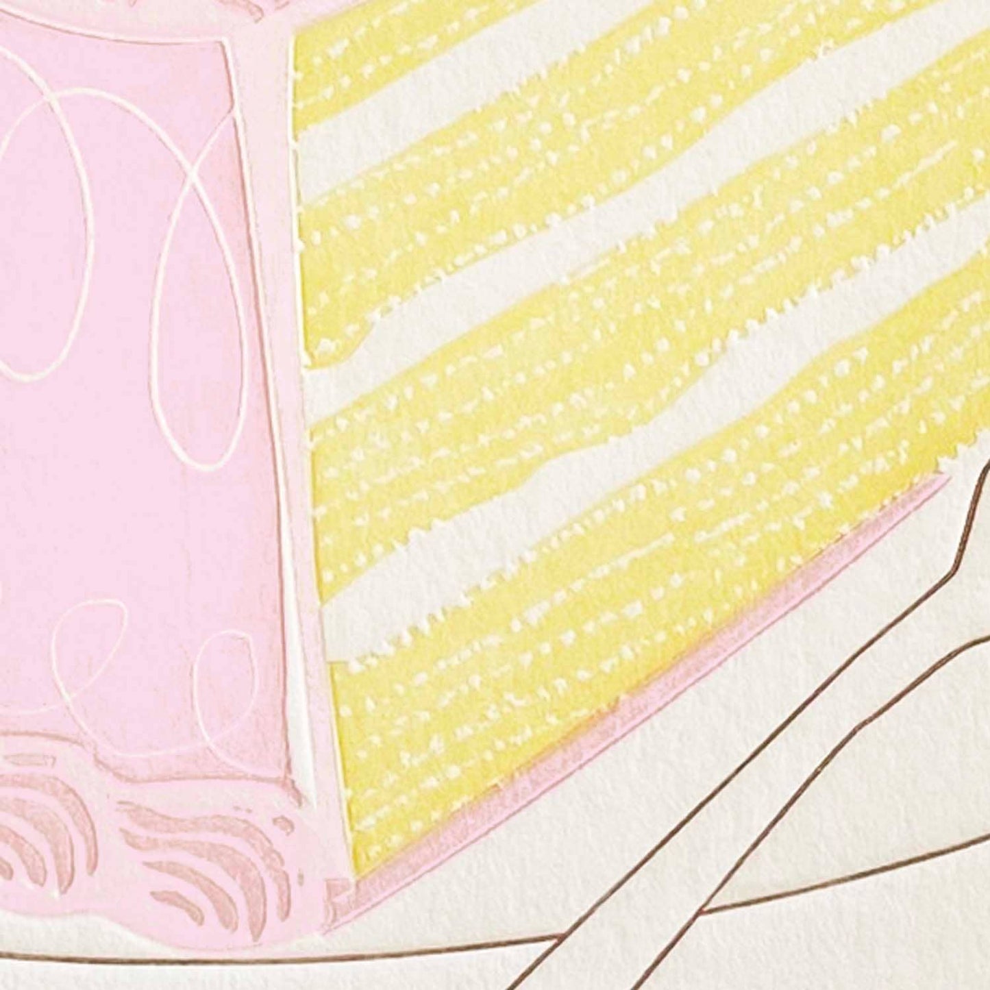 Hello Sweet Cake A2 Card