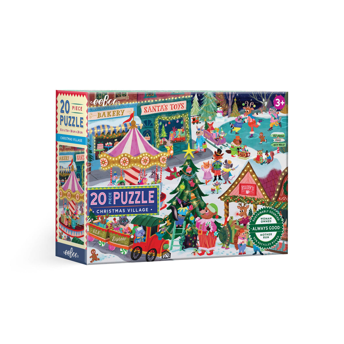 Christmas Village 20 Piece Puzzle
