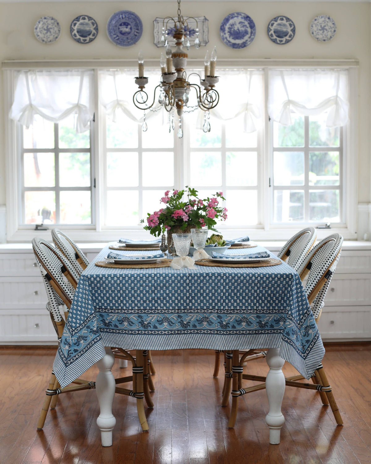 Tablecloth Anouk Blue: 60x92