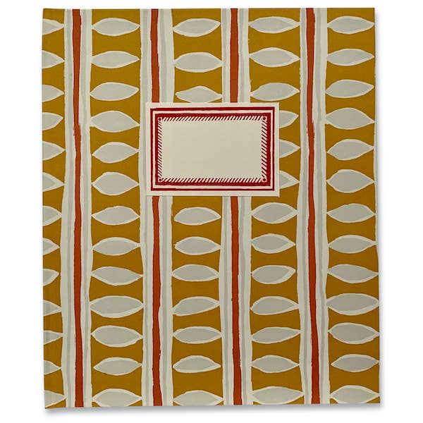 Large Hardback Notebook Charleston Stripe