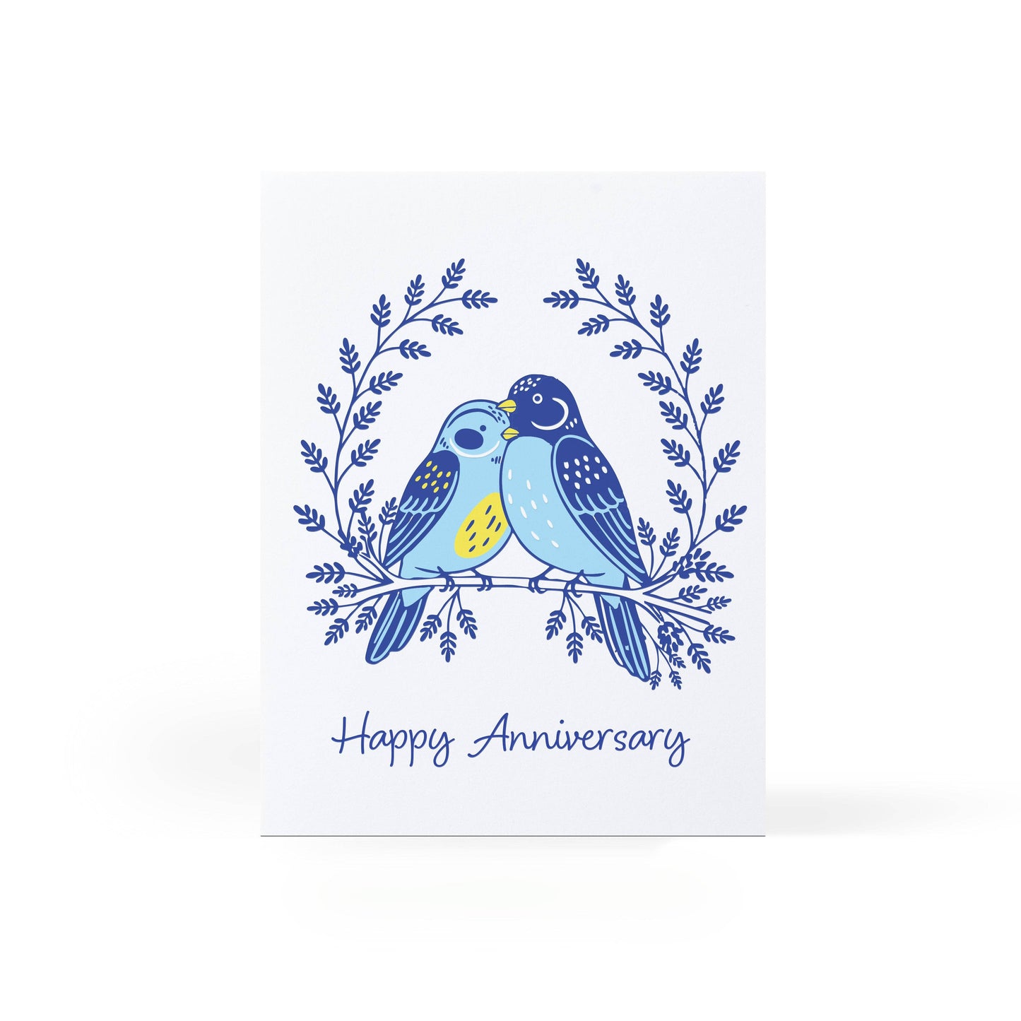 Anniversary Birds Greeting Card