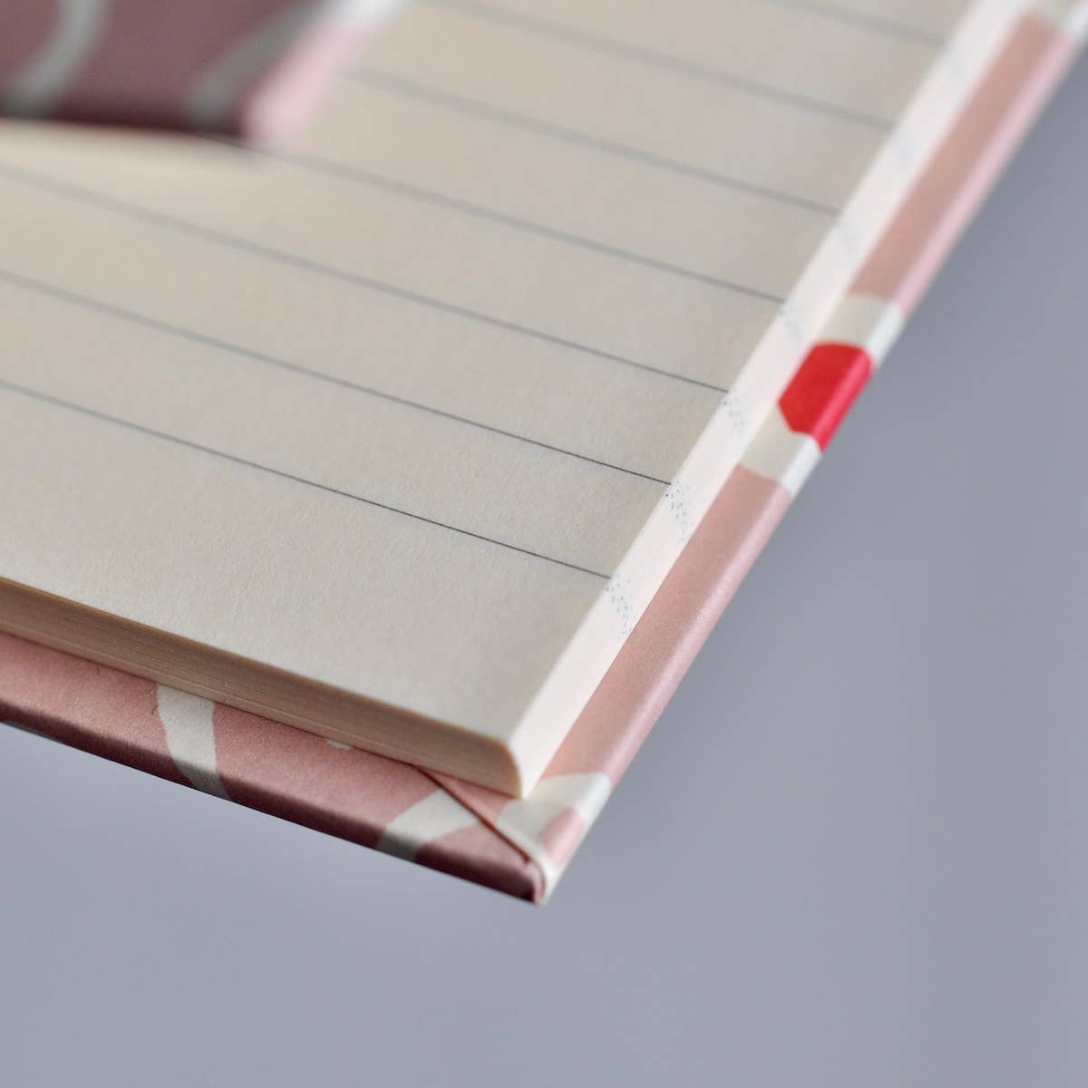 Large Hardback Notebook Persephone Pink and Raspberry