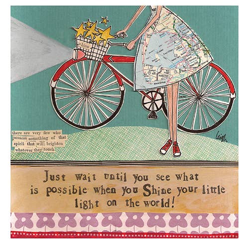 Shine Support Greeting Card