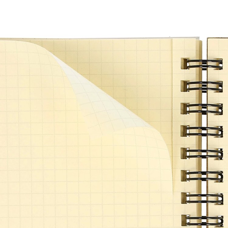 Spiral Notebook, Pocket Memo (4.5" x 5.5") - Cream