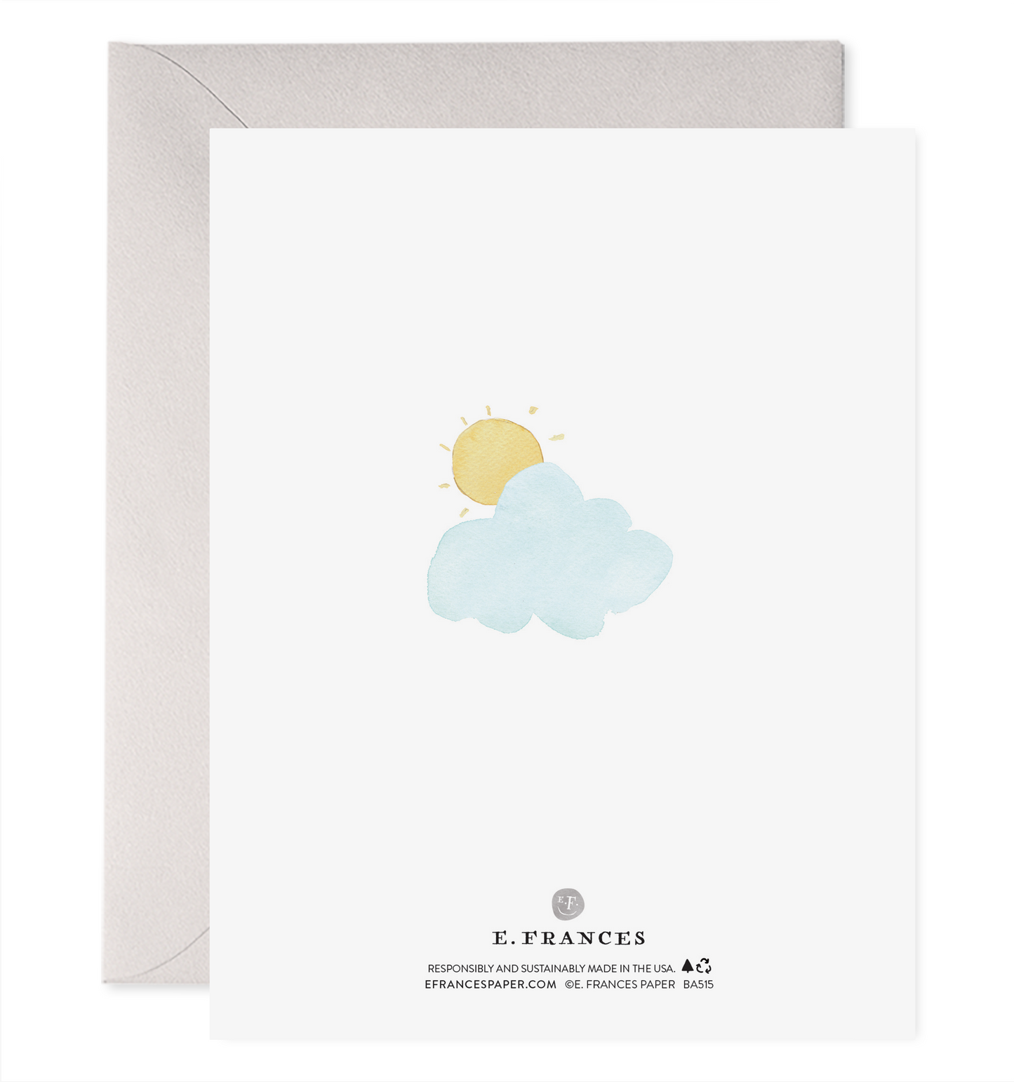 Teacup Babies | New Baby Shower Greeting Card: