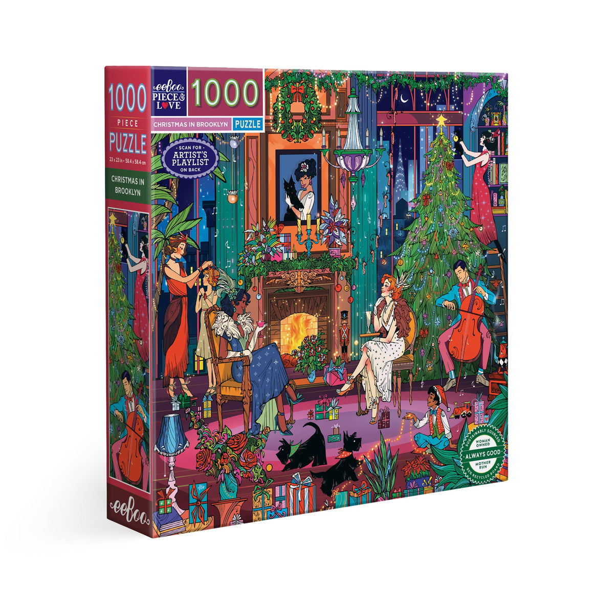 Christmas in Brooklyn 1000 Piece Puzzle