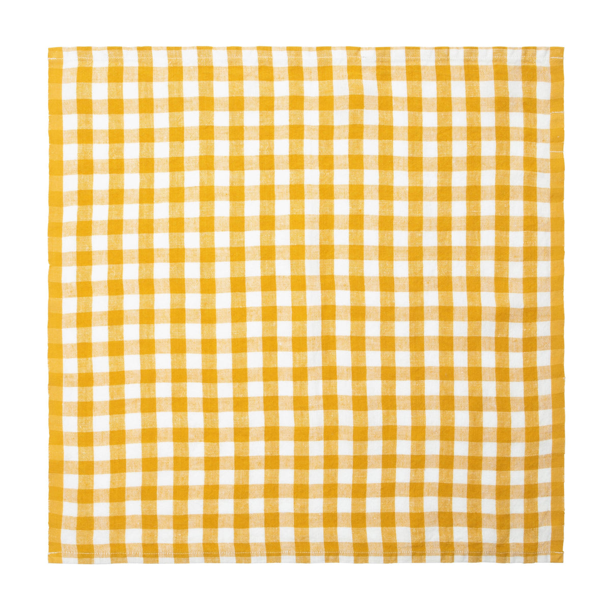Mustard Picnic Napkin 20x20 - Set of 4