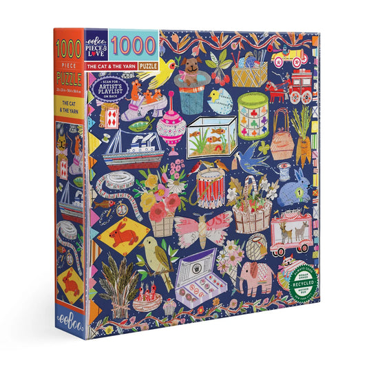 The Cat and The Yarn 1000pc