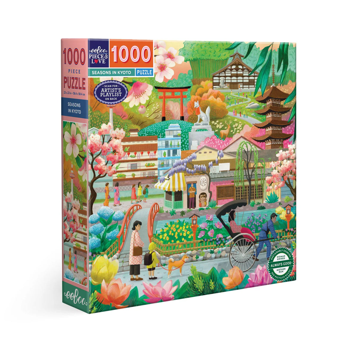 Seasons in Kyoto 1000pc