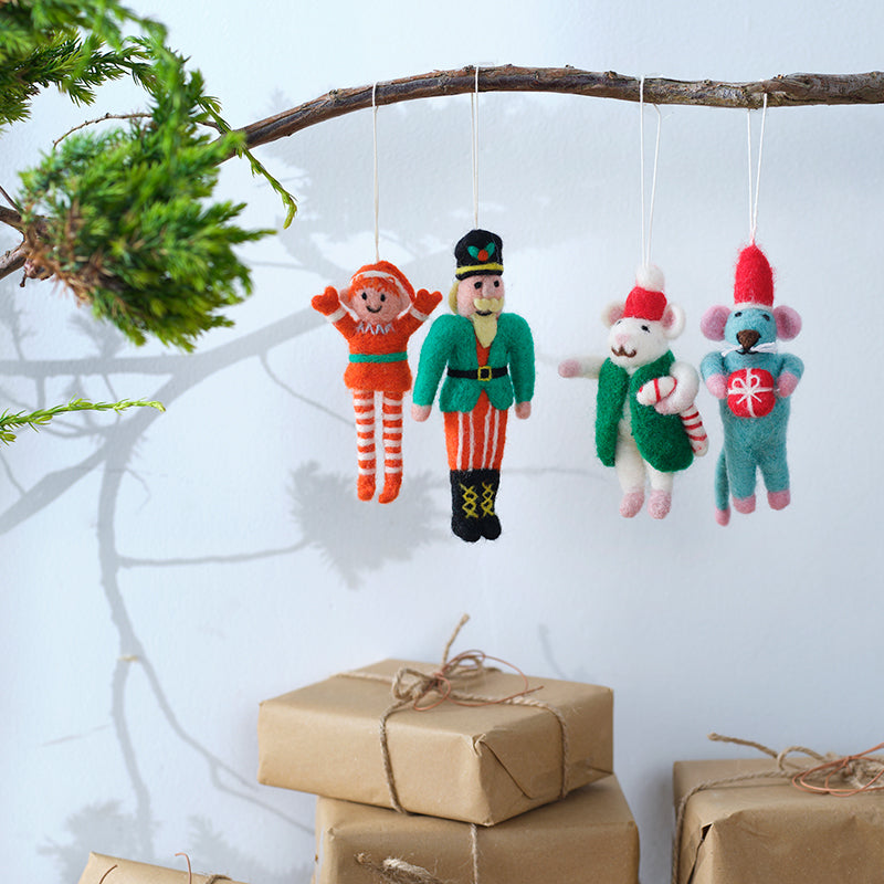Elf Wool Ornament