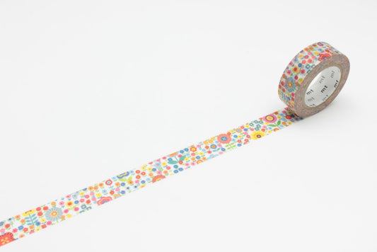 Mini Flower Garden - mt Washi Tape 15mm