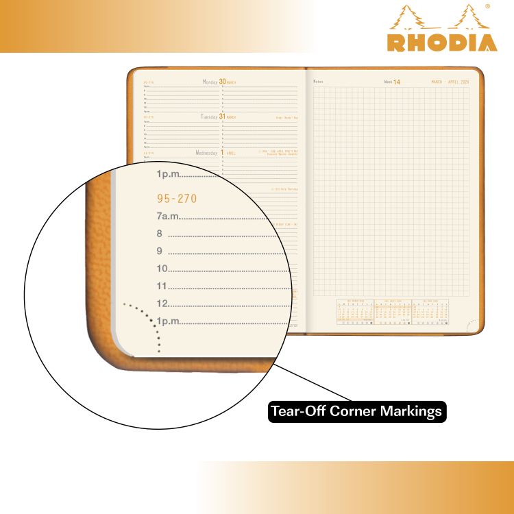 Rhodia 2027 Weekly Planner A5
