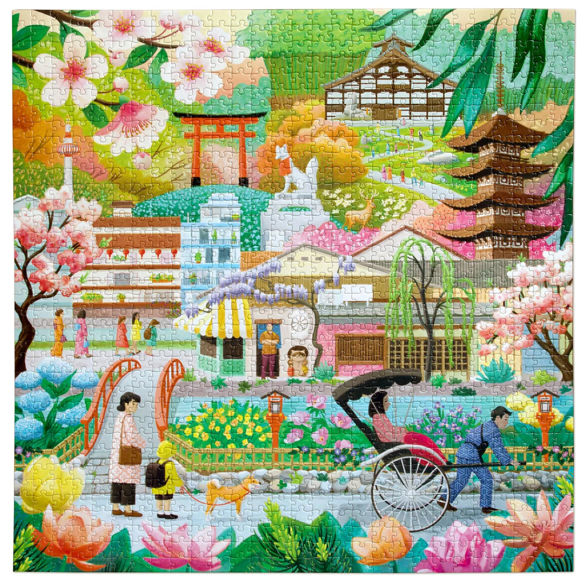 Seasons in Kyoto 1000pc