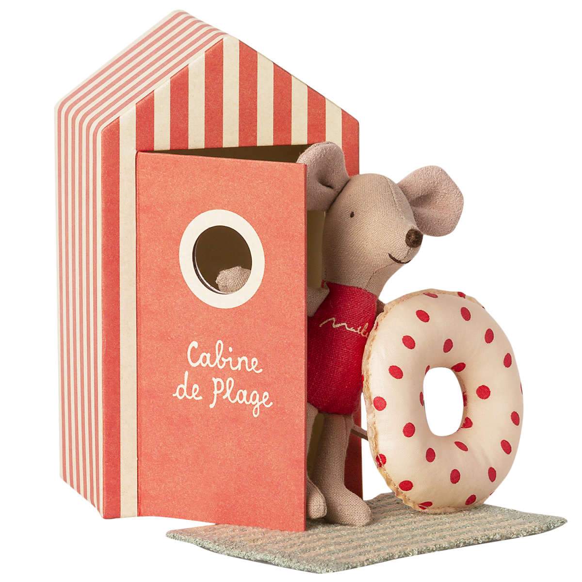 Red Cabine de Plage Little Sister Beach Mice