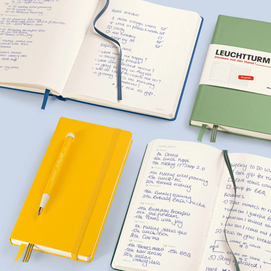 Weekly Planner & Notebook Medium (A5) 2027 Softcover